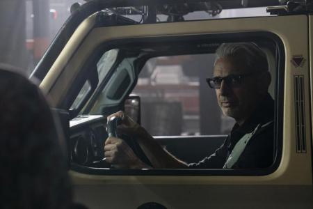 Jeff Goldblum: Running for your life is always memorable