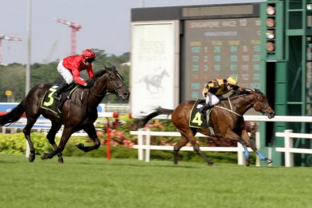 Clements’ awesome foursome at Kranji