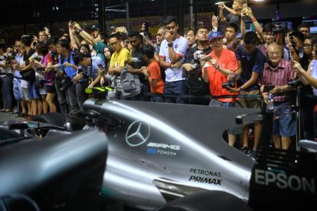 'Back on Track' campaign to get locals geared up for return of F1 night race