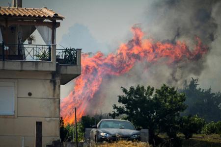 Greece, California battle fierce wildfires amid heatwaves