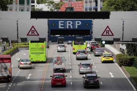 ERP rates at four locations to go up by $1 from Aug 1
