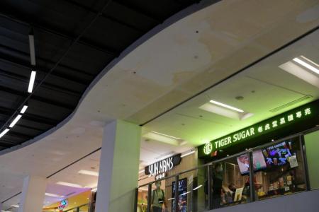 Shops at Nex shopping mall affected by water leakage reopen for business