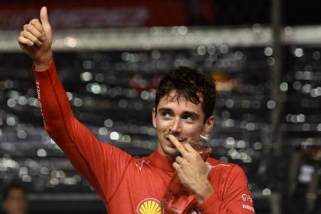 Leclerc takes pole as Max gets mad in chaotic qualifying session