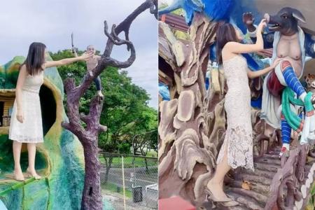 Haw Par Villa says visitor who touched, stepped on dioramas 'irresponsible'