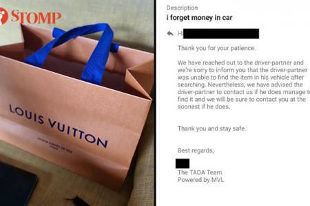 Woman leaves bag with $30k in TADA car, driver says he can't find it