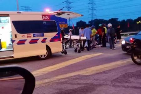 Man dead, wife injured in early morning JB bike crash