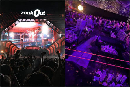 Part of VIP tent floor in ZoukOut sinks, no one hurt