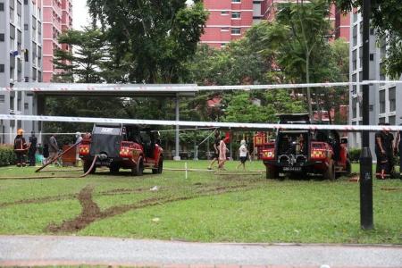 Full-time NSF firefighter dies after falling unconscious while putting out blaze at Henderson Rd flat 