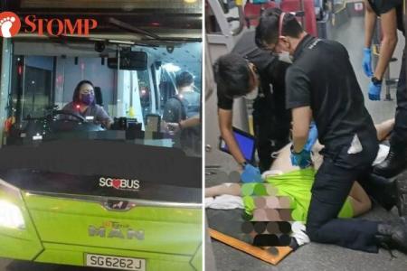 SBS Transit captain performs CPR on passenger until paramedics arrive