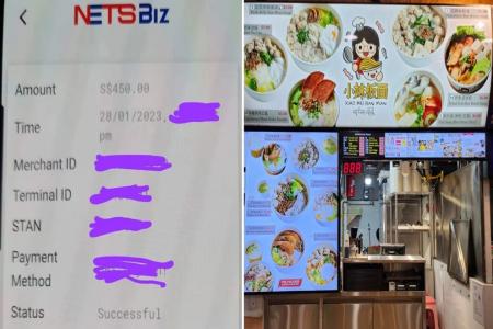 Man pays hawker $450 instead of $4.50, stall seeks out customer on social media for refund
