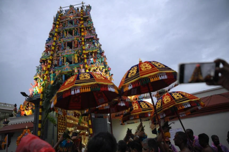 20,000 mark restoration, consecration of S'pore’s oldest Hindu temple