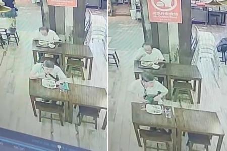 Woman loses wallet at food court, later sees man taking it on CCTV