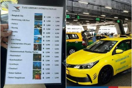 Taxi driver banned from Thai airport for life after taking Taiwanese visitor for inflated ride