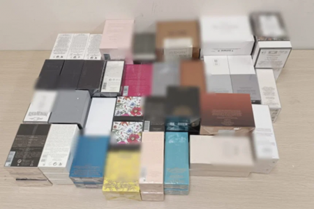 Couple arrested for allegedly selling counterfeit perfumes worth over $91,000