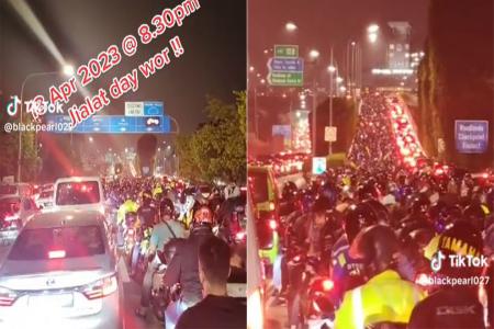 Causeway jammed four days before Hari Raya Puasa, likely to get worse