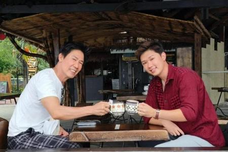 Edmund Chen and Chen Xi aren't just father and son, they're also 'kopi buddies' 