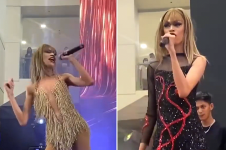 Philippines drag queen Taylor Sheesh performs Taylor Swift songs for adoring crowds