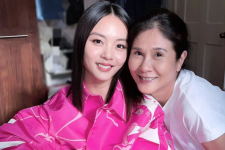 Chantalle Ng says she's been sharing room with actress mum Lin Meijiao all her life