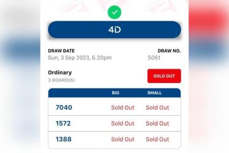 7040, 1572 and 1388: Why are these 4D numbers sold out?