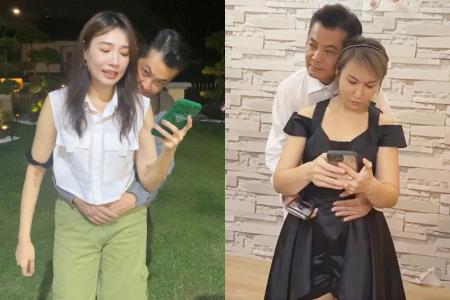Actor Terence Cao chided for hugging two women during livestreams