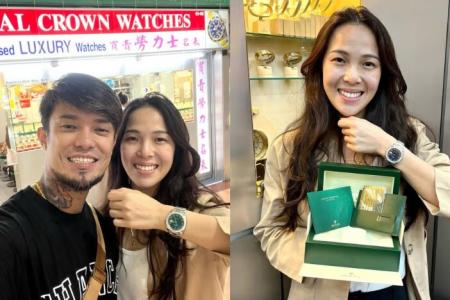 Simonboy buys diamond Rolex for girlfriend to thank her for supporting him when he ‘had nothing’