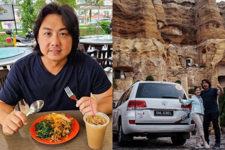Man rewards himself with ‘simple’ cai fan, kopi peng after epic road trip across 23 countries