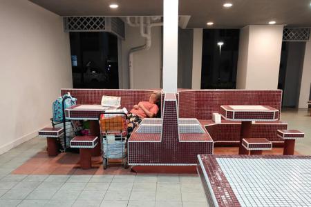 'Homeless' woman hangs out in void deck for fear of dying alone in flat 