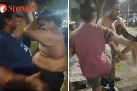 Shirtless TikToker attacked by 4 women: 'Help me, please'