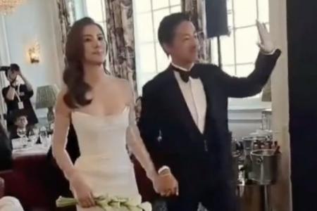 HK actress Karena Ng weds billionaire heir Brian Sze