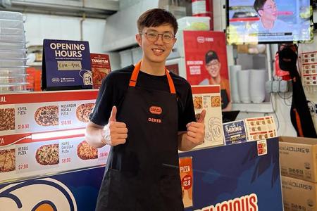 Chef Derek Cheong serves up pizzas with Indian flavours