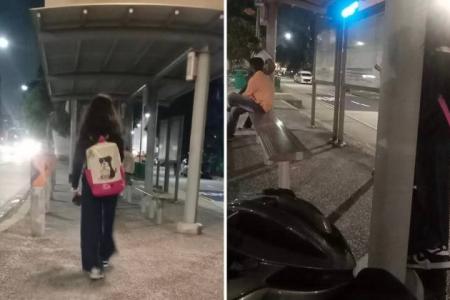 Cyclist lauded for helping girl lost in Geylang at night