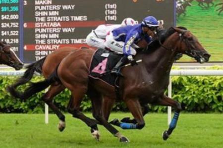 Cavalry charges to $1m race