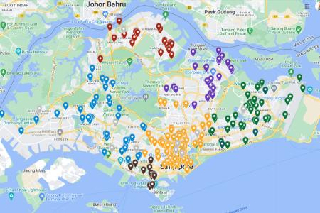 A woman has mapped out public toilets with bidet in S'pore