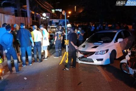 S'pore man allegedly caused pile-up in Thailand, 10 injured