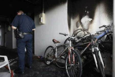 Man charged for allegedly causing fire that burnt corridor 