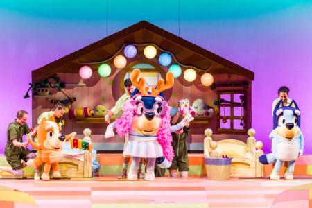 Bluey's Big Play wows the young with puppetry
