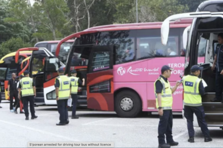 More M'sia tour bus drivers found without licences, positive for drugs