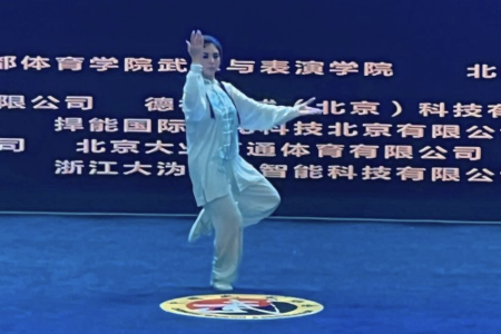 Singer Aarah Wong wins international tai chi competition