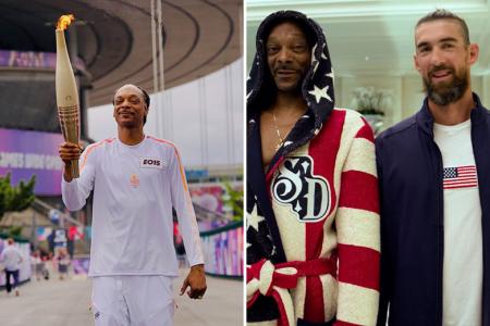 Snoop Dogg at the Olympics is a whole vibe