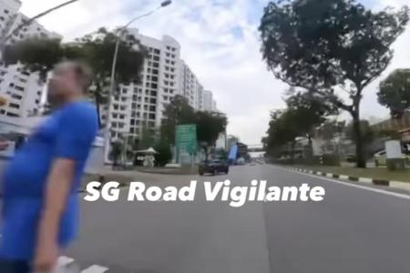 Pedestrian’s close call with motorcyclist: Whose fault?