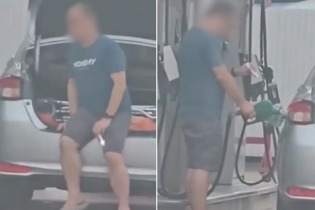 S'pore man's bizarre gas-saving bounce raises eyebrows