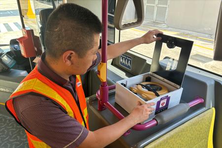 SBS Transit equips 53 buses with AEDs to boost community first response