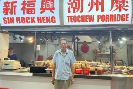 Beloved Geylang porridge stall returns at new location