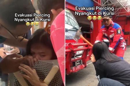 Indonesia firefighters save the day – and a nose