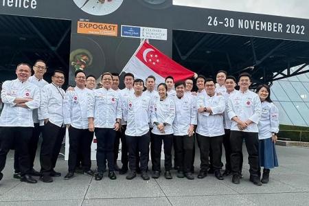 Singapore chefs clinch two golds and a fourth place at Culinary World Cup in Luxembourg