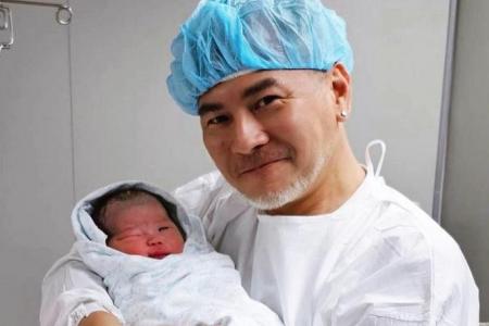 Taiwan actor Joseph Ma, 52, is a father four months after marriage