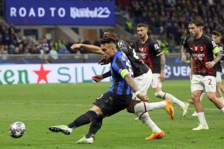 Inter win Milan derby to reach Champions League final