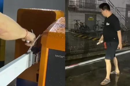 Man who allegedly removed carpark barrier arms charged 