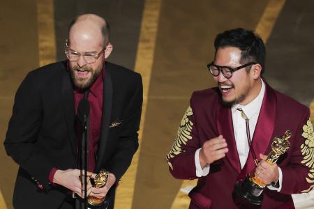 Oscars: Daniel Kwan and Daniel Scheinert win best director for Everything Everywhere All At Once