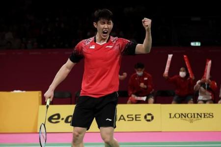 Singapore clinch bronze in badminton mixed team event
